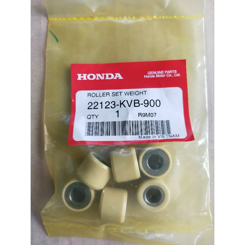 ชุดตุ้มน้ำหนัก zoomer-x รุ่นปี 2012-2014 แท้ศูนย์ 22123-KVB-900