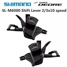 มือเกียร์ Shimano Deore Gear Shifters Set 3x10  SL-M6000-10 speed(ของเท้)