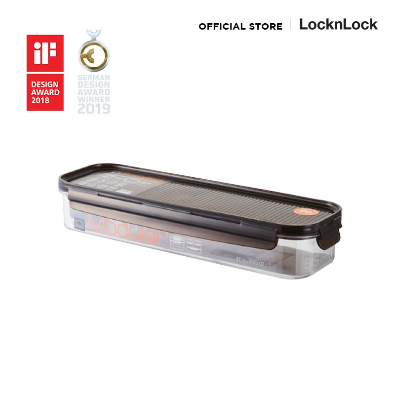 LocknLock กล่องถนอมอาหารโมดูลาร์ Bisfree Modular ความจุ 1100 ml. รุ่น LBF409