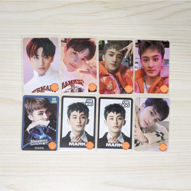 Photocard Mark NCIT Night Trading Card Glitch Mode B Ver Universe Lets Play Ball aab