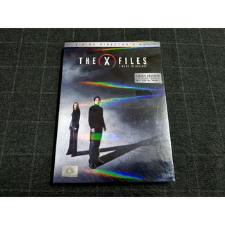 DVD 2 Disc ภาพยนตร์ไซไฟทริลเลอร์ระทึกขวัญ "The X - Files: I want to believe / ดิเอ็กซ์ไฟล์ส: ฝ่าวิกฤตสู้กับอนาคต" (2008)