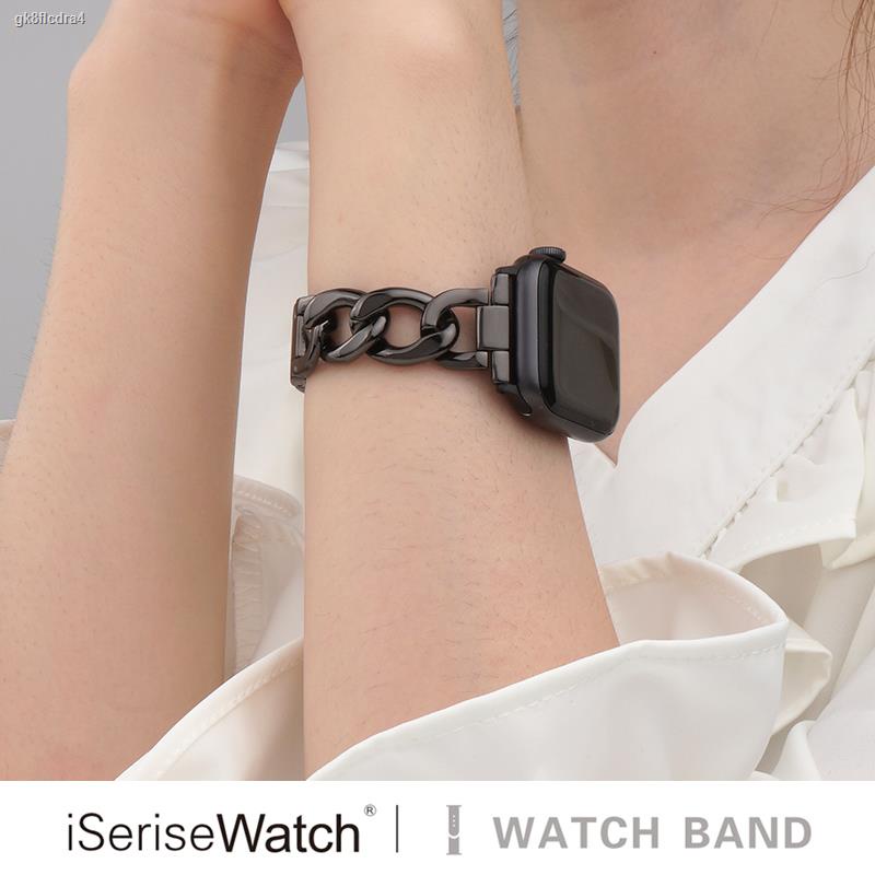 หรูwatch strapสายนาฬิกา✉iserisewatch เหมาะสำหรับ apple watch se สายรัด iwatch45 รุ่น applewatch7 สายคล้อง 38/44/40 มม. น