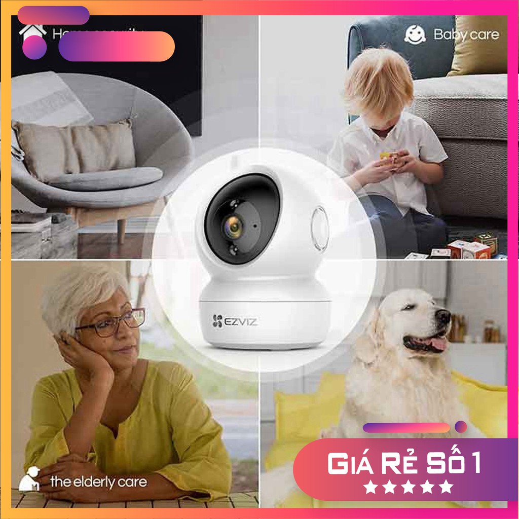 EZVIZ_C6N 1080P P/T series Wifi Camera พร้อมการ์ดหน่วยความจํา 32GB, 64GB