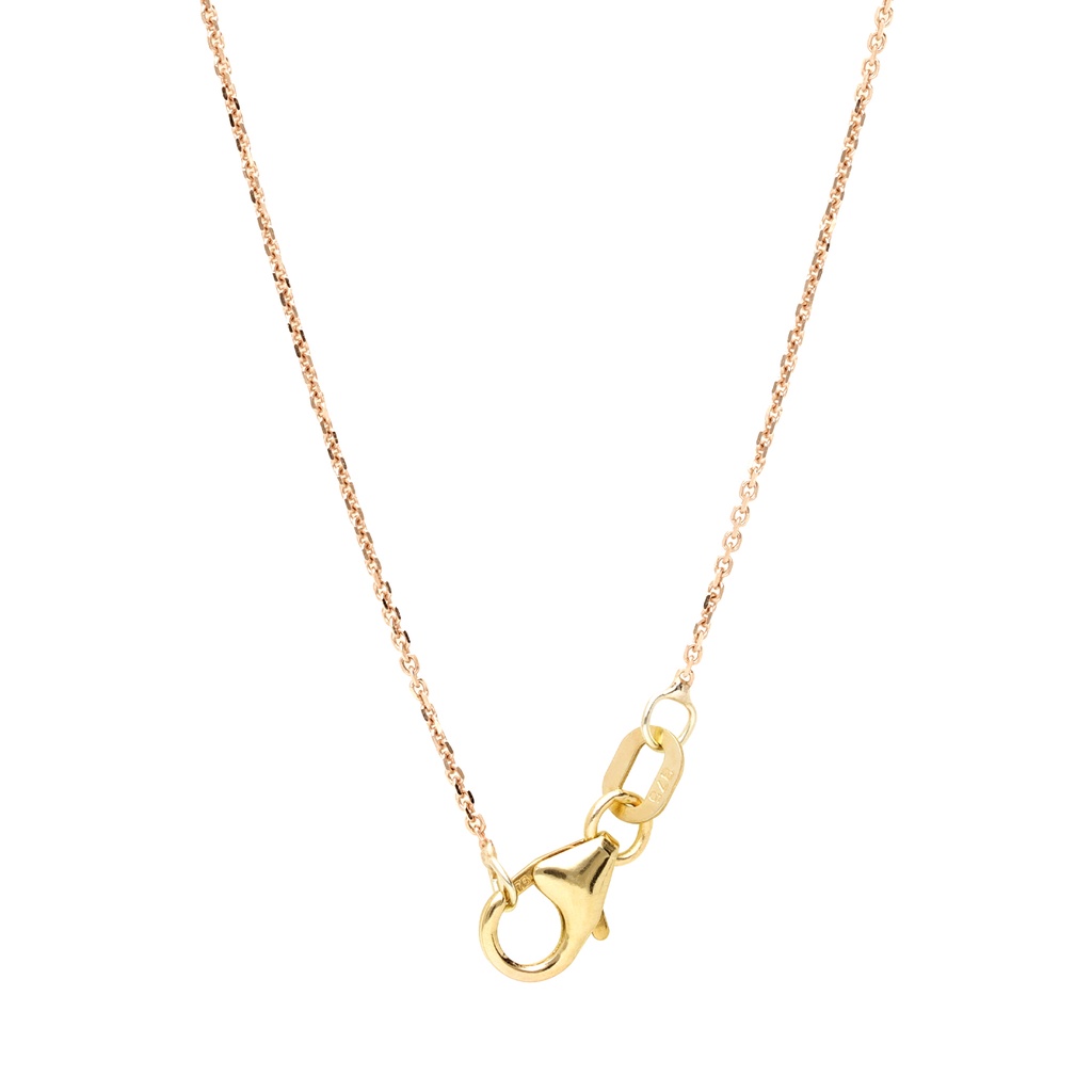 Gemondo สร้อยทองคำ 9K ลายเคเบิล ยาว 43 cm: สร้อยทองคำแท้ สร้อยทองแท้ สร้อยคอทองคำ