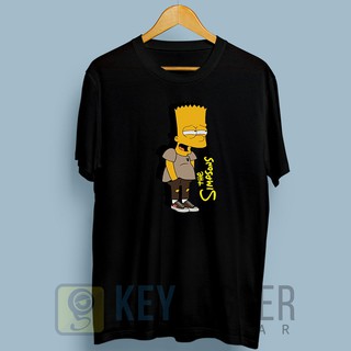 เสื้อยืด พิมพ์ลายภาพยนตร์ The Simpsons Bart 6