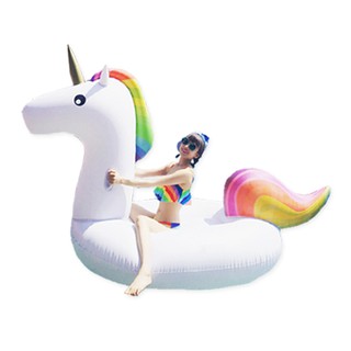 แพยาง Unicorn Big Size ยูนิคอร์น Rainbow 270 cm