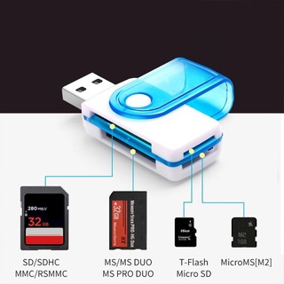 All In One อะแดปเตอร์การ์ดรีดเดอร์ Micro SD เป็น USB 128GB รองรับ E2U9