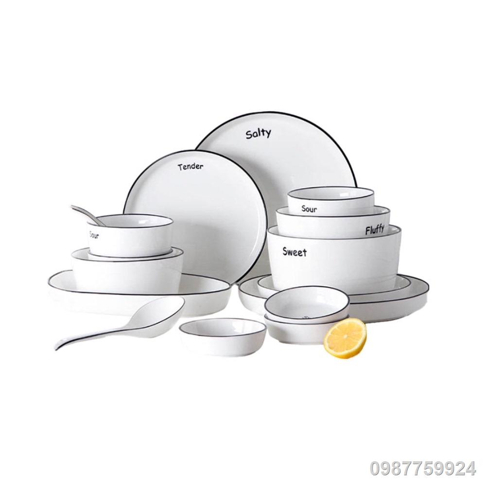 Bohemian Ceramic Tableware Set Bowl Spoon Tableware Set Bowl Exotic Ceramic Tableware Gift Box