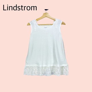 เสื้อ Lindstorm ผ้ายืดคอตต้อนอย่างดี  เสื้อทรงสวยน่ารัก ลูกไม้ลายสวยมาก ผ้าดีมาก ผ้าดีทิ้งตัวสวย ตัดเย็บละเอียด