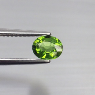 พลอย ซาโวไรท์ โกเมน เขียว ดิบ ธรรมชาติ แท้ ( Natural Tsavorite Garnet ) หนัก 0.68 กะรัต