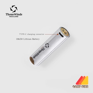 Thous Winds แบตเตอรี่ LG 3400mAH แบตเตอรี่ลิเธียม สำหรับ ไฟ Goal Zero micro flash