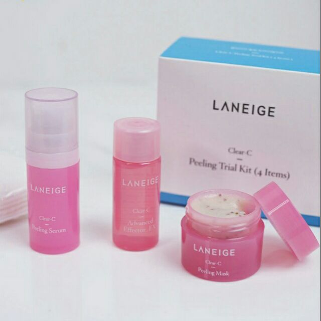 Laneige Clear-C Peeling Trial Kit (4 Items) | Shopee Thailand