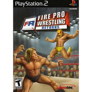 Fire Pro Wrestling Returns แผ่นเกมส์ ps2