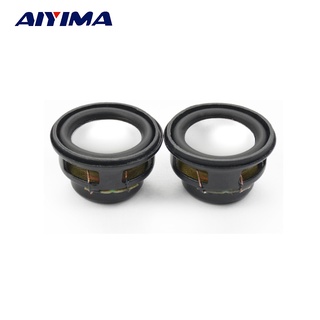 Aiyima ลําโพงมัลติมีเดีย 27 มม. 4 Ohm 3W 2 ชิ้น แบบพกพา Diy