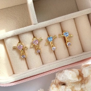 ต่างหู Brass+14k cupid earrings