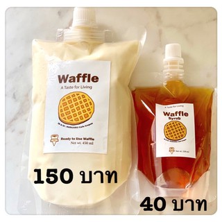 แป้งวาฟเฟิล / แพนเค้ก Harajuku waffle &amp; pancake สำเร็จรูป พร้อมทาน!!!