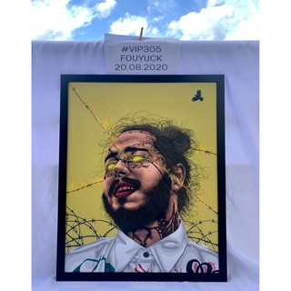 กรอบรูป Post malone artwork 24x30นิ้ว