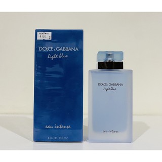 Dolce &amp; Gabbana Light Blue Eau intense for Woman 100ml ซีล