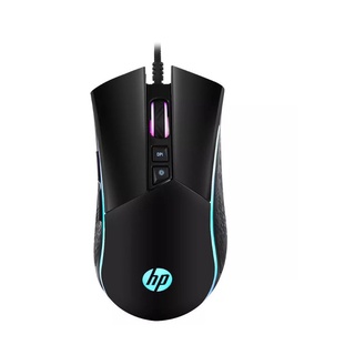 HP M220 Gaming Mouse เมาส์เกมมิ่ง USB Optical ปรับค่า DPI ได้ 6 ระดับ เอฟเฟกต์แสง RGB