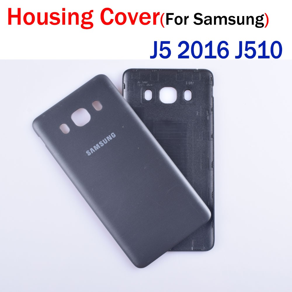Samsung Galaxy J5 2016 J510 J510F J510FN J510H J510G เคสโทรศัพท์ฝาหลังด้านหลังแบตเตอรี่ประตู