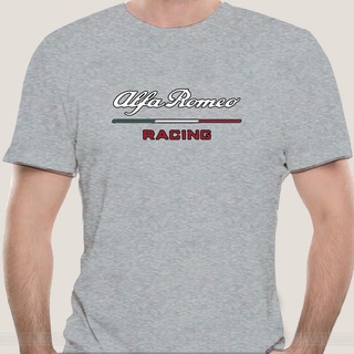 เสื้อยืด พิมพ์ลาย Alfa Romio Racing Sauber Team C38 Sport Racing Car สําหรับผู้ชาย ผู้หญิง