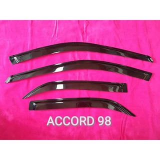 คิ้วกันสาดรถยนต์Honda Accord G6 ปี1998-2002(งูเห่า)