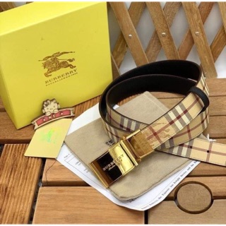 ✅ เข็มขัด Burberry 🚚ส่งฟรีEMS