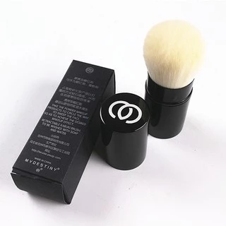 Kabuki Brush แปรงพกพา ปัดแป้ง/ปัดแก้ม มีปลอกฝาปิด แปรงคาบูกิ