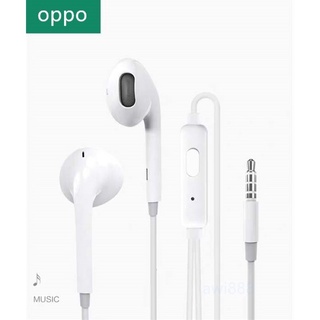 หูฟัง oppo R17 R15 MH135 คุณภาพสูง ของแท้1:1 เสียงดี คุณภาพ AAA (รับประกัน 30วัน)