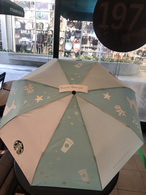 Starbucks Thailand ร่มพับ