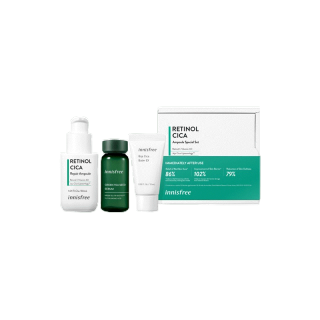 [ของแถมวันที่ 25-31 ต.ค] innisfree Retinol Cica Repair Ampoule set