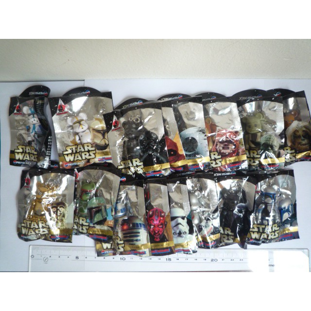 ของแท้ Be@rbrick สตาร์วอร์ ครบชุด16ตัว Bearbrick [BE-040_220A]