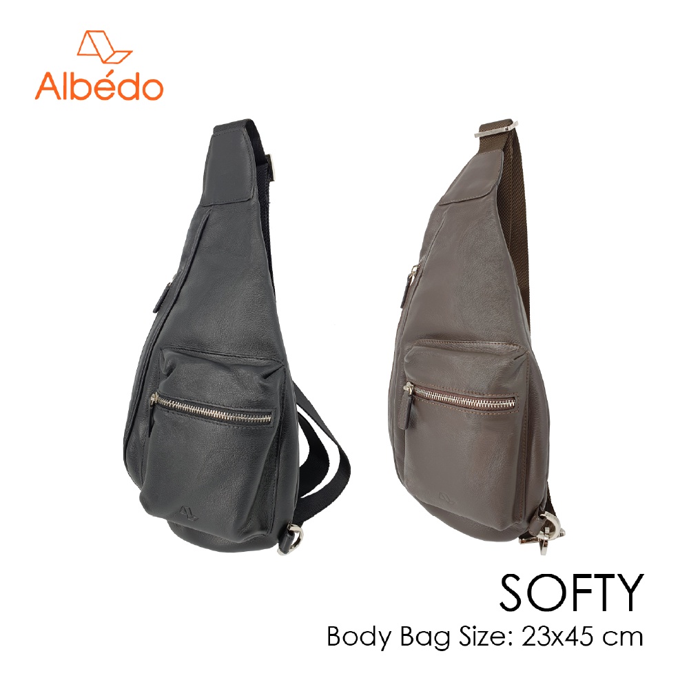 [Albedo] SOFTY BODY BAG กระเป๋าคาดอก/กระเป๋าสะพาย รุ่น SOFTY - SY04599/SY04579