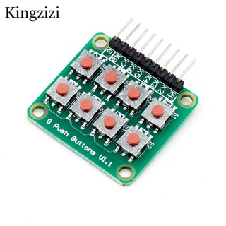 ปุ่มกดคีย์บอร์ด 4x2 8 ปุ่มกด V1.00 2x4 สําหรับ Arduino AVR PIC 2*4 Module AVR PIC