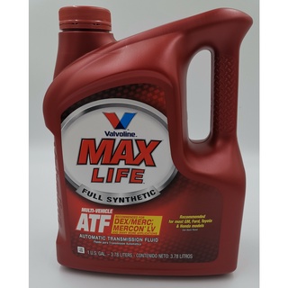 น้ำมันเกียร์อัตโนมัติ สังเคราะห์แท้ 100% Valvoline MAX Multi-Vehicle LIFE ATF ขนาด 3.78 ลิตร Valvoline