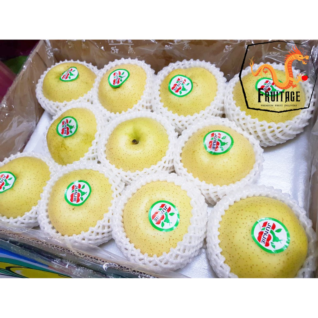 สาลี่ทอง (1ลูก) (CHN) ~ลดพิเศษ~ Premium Chinese Pears หอม หวาน อร่อย ! ผลไม้ต่างประเทศ ผลไม้พรีเมี่ย