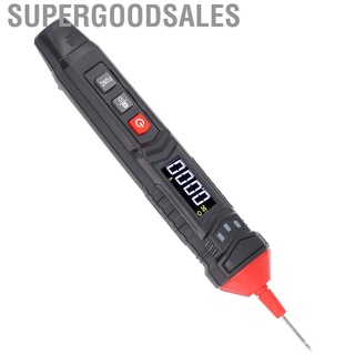 Supergoodsales Pen Type Multimeter ABS Housing Intelligently Identification Digital Voltage Tester for Circuit Voltmeter