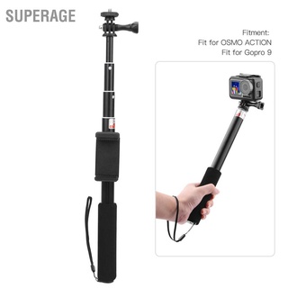 อุปกรณ์เสริมกล้องไม้เซลฟี่ Superage Monopod สําหรับ Osmo Action