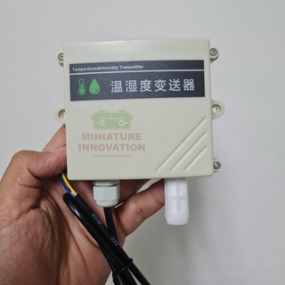 เซนเซอร์วัดอุณหภูมิ ความชื้น สัญญาณ Temperature and Humidity transmitter RS485 output (TH-030) (MI-Air-TH)