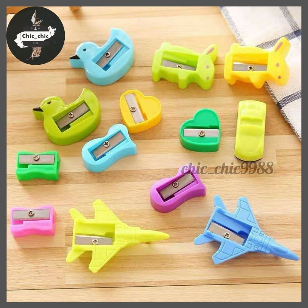 พร้อมส่ง!!!กบเหลาดินสอการ์ตูนรวม กบเหลาดินสอ #M-0025