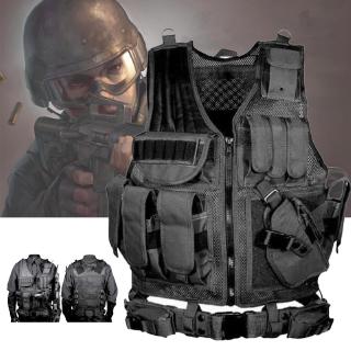 Outdoor Adventure Safety Multi-pocket Hunting Vest Camping Hiking Accessories Detachable Vest