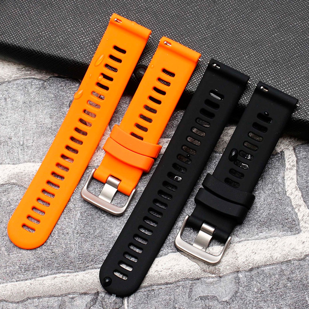 สายนาฬิกาข้อมือซิลิโคน 20 มม. แบบเปลี่ยน สําหรับ Xiaomi รูปที่ 5