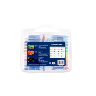 สีชอล์ค Staedlter รุ่น 241 PB24 Jumbo 24สี / สีชอล์ก