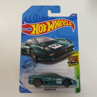 รถเหล็ก Hot wheels Jaguar XJ220 สีเขียว