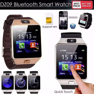 นาฬิกาโทรศัพท์ Smart Watch รุ่น DZ09 Phone Watch เมนูภาษาไทย