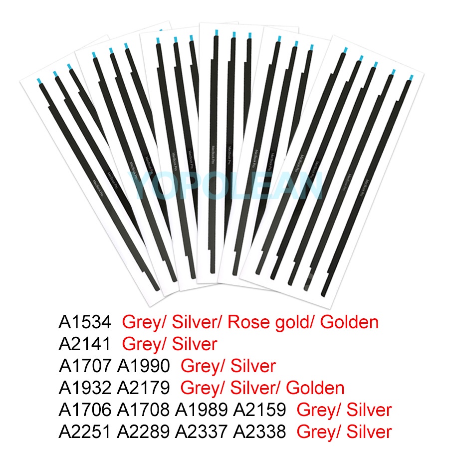 ฝาครอบหน้าจอ LCD ด้านหน้า สําหรับ MacBook Pro Air A1706 A1707 A1708 A1989 A1990 A2141 A1534 A1932 A2