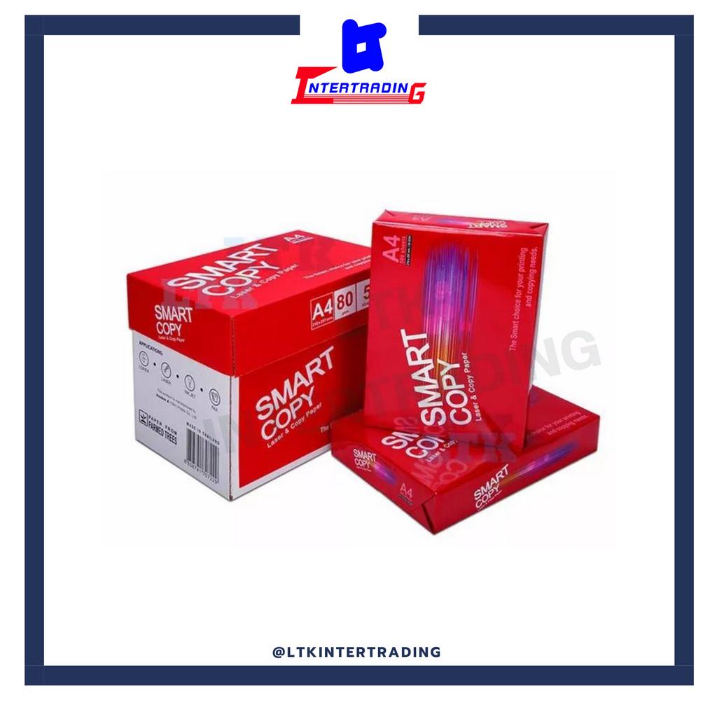 กระดาษถ่ายเอกสาร A4 Smart Copy 80แกรม (บรรจุ5รีมต่อลัง)