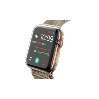 พร้อมส่งจากไทย!เคสสำหรับ Apple Watch SE ขนาด 38/40/42/44 มม. ซิลิโคนอ่อนนุ่มหุ้มใสสำหรับ iWatchSeries 6/5/4/3/2/1