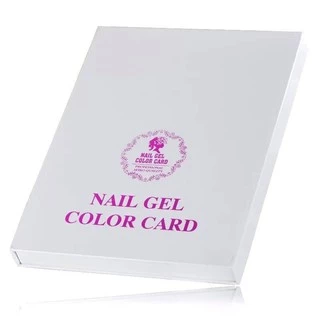 🌟พร้อมส่ง🦄สมุดโชว์เล็บ สมุดชาร์ตสี สมุดชาร์ต โชว์สี🦄🌈ใช้สำหรับทาสีตัวอย่าง โชว์แบบเล็บ