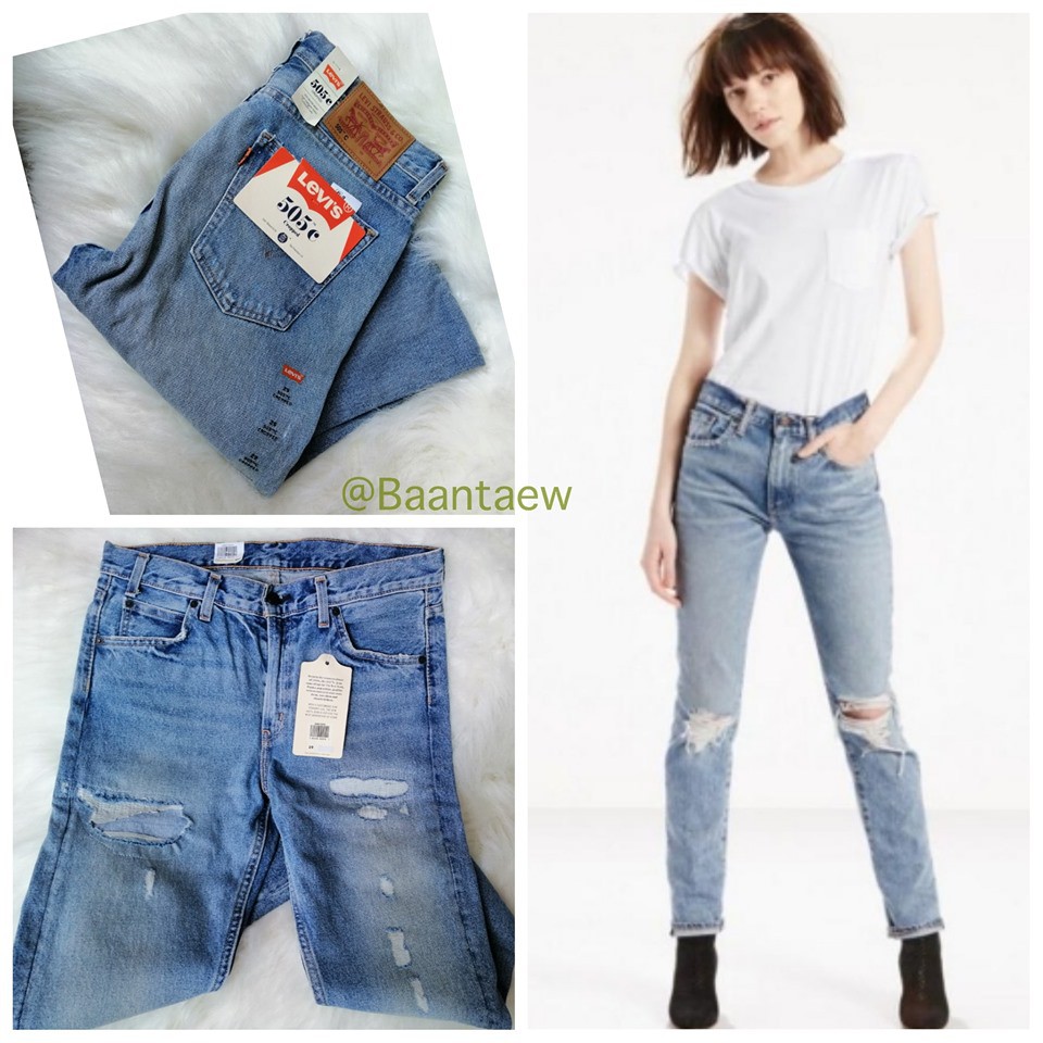 (*ของแท้จากUSA*) Levi's 505C ป้ายส้ม ลีวายส์® 505C Orange Tab Size 29"